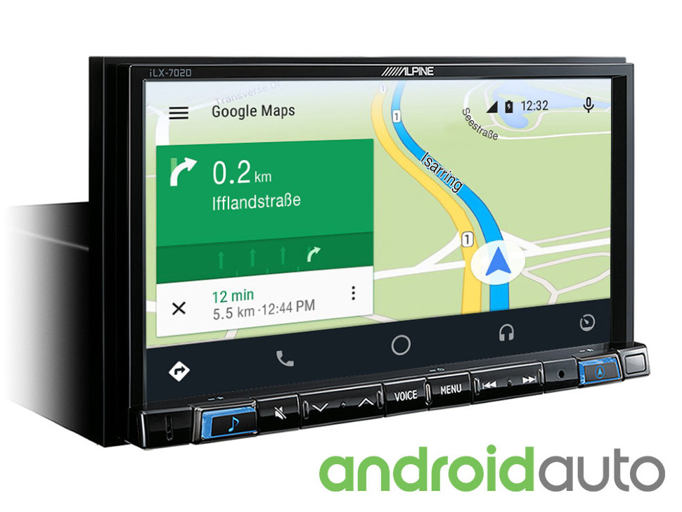 Alpine iLX-702D �������� �����-������� � Apple CarPlay � Android Auto ���� � ��������-�������� INCAR