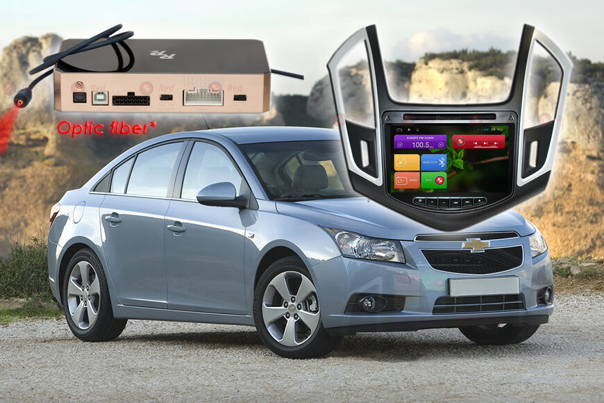 ������� ��������� Chevrolet Cruze 13+ Android 6, DVD, WiFi, 4����, 8.0" (Redpower 31052DVD) ���� � ��������-�������� INCAR
