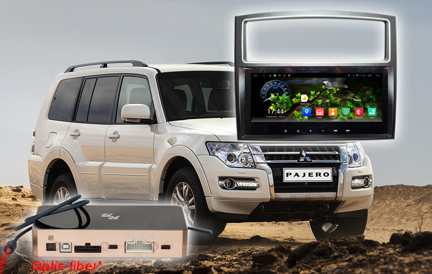 ������� ��������� Mitsubishi Pajero 4 06+ (Redpower 31223 IPS) ���� � ��������-�������� INCAR