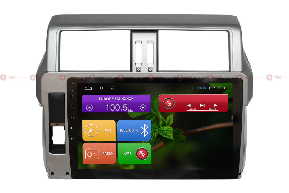 ������������ �������� Toyota Land Cruiser Prado 150 14+ Android 6, WiFi, 4����, 10.0" (Redpower 31265 RIPS) ���� � ��������-�������� INCAR