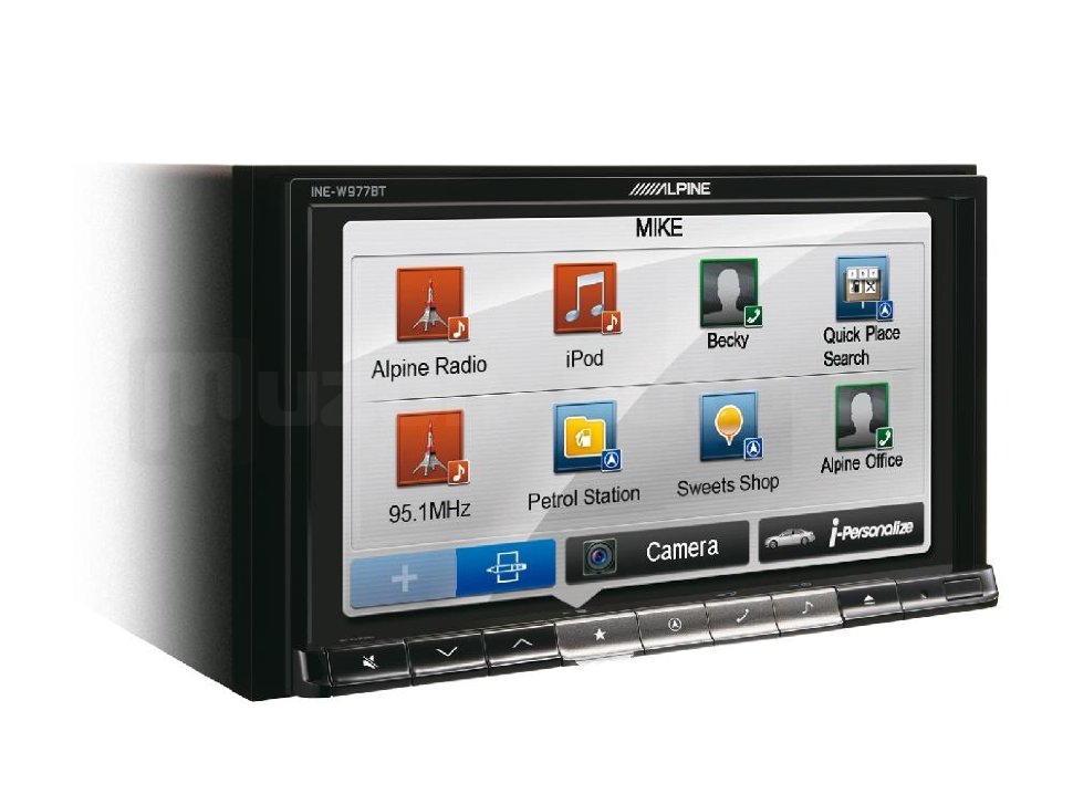 Alpine INE-W977BT ������������� 2DIN ���� � ��������-�������� INCAR