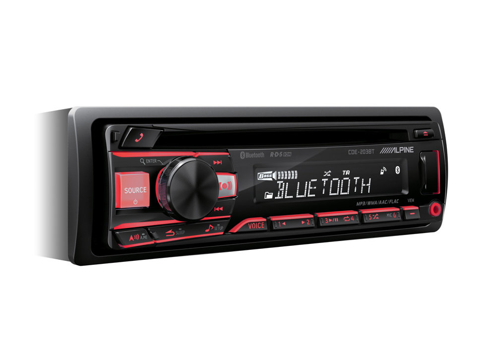 Alpine CDE-203BT ���� � ��������-�������� INCAR