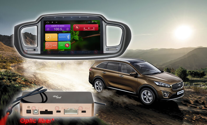 ������� ��������� Kia Sorento Prime Android 7, WiFi, 4����, 10.0" (RedPower 31242 IPS DSP) ���� � ��������-�������� INCAR