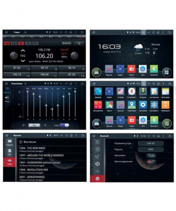 ������� ��������� Kia Soul Android 4.4.4, WiFi, 8", 4���� (Incar AHR-1852) ���� � ��������-�������� INCAR
