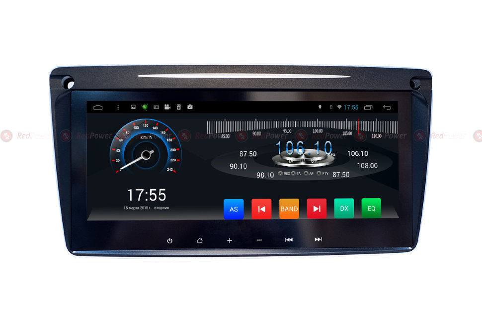 ������� ��������� Skoda Octavia A5 04-12 Android 7, WiFi, 4����, 8,8" (RedPower 31005 IPS) ���� � ��������-�������� INCAR