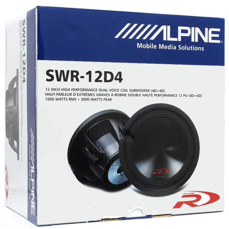 Alpine SWR-12D4 ���� � ��������-�������� INCAR