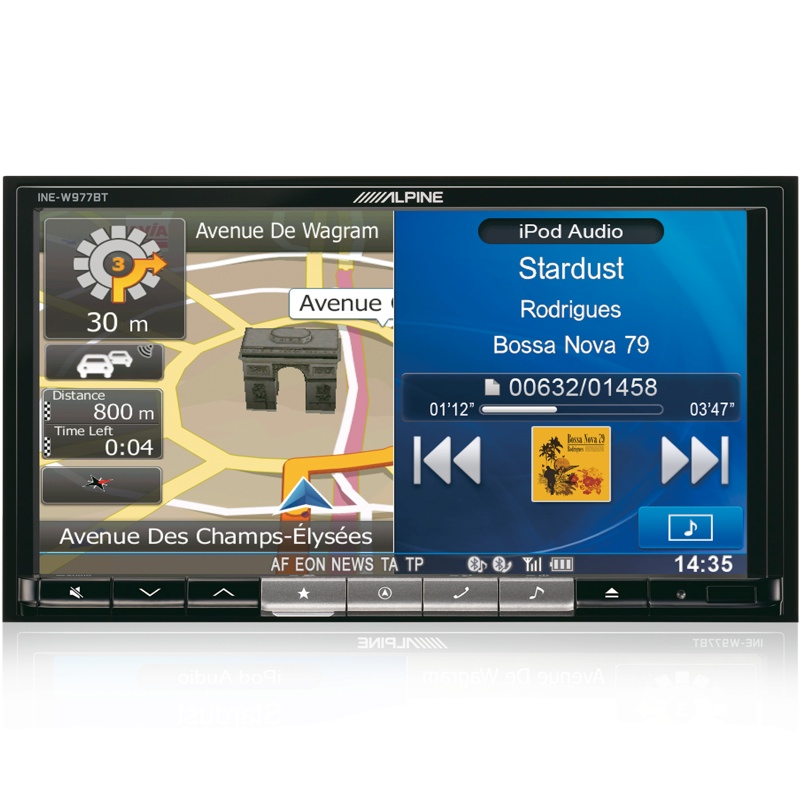Alpine INE-W977BT ���� � ��������-�������� INCAR