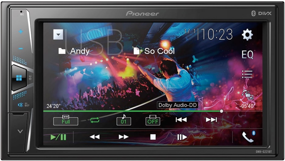 Pioneer DMH-G221BT ���� � ��������-�������� INCAR