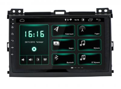 ������� ��������� INCAR XTA-2209 ��� TOYOTA Prado 120, Lexus GX 470 � 2002 �� 2009 ���, (Android 9)