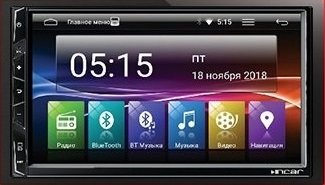 ������������� Mitsubishi Outlander XL 06-12 Android 7.1, WiFi, 7" (Incar AHR-7080, ������������ ��������) ���� � ��������-�������� INCAR