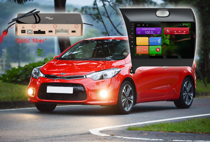 ��������� ��� KIA Cerato RedPower 31032 R IPS DSP ANDROID 7 ���� � ��������-�������� INCAR