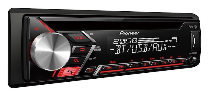 Pioneer MVH-S100UB ������������� ���� � ��������-�������� INCAR