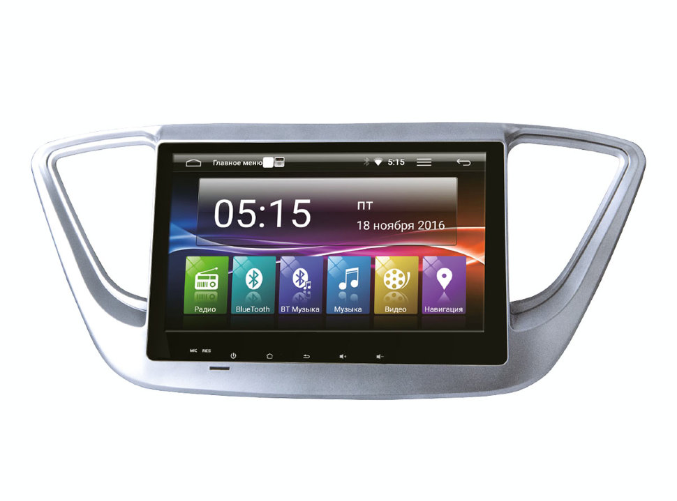 ������� ��������� Hyundai Solaris 17+ Android 5.1, ����� 9", WiFi, 4���� (Incar AHR-2469) ���� � ��������-�������� INCAR