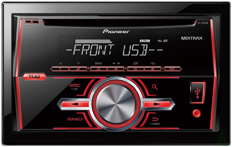 Pioneer FH-X380UB ���� � ��������-�������� INCAR