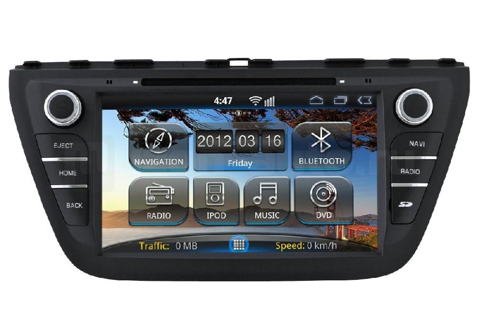 ������� ��������� Incar AHR-0780SX ��� SUZUKI SX-4 13+ ���� � ��������-�������� INCAR