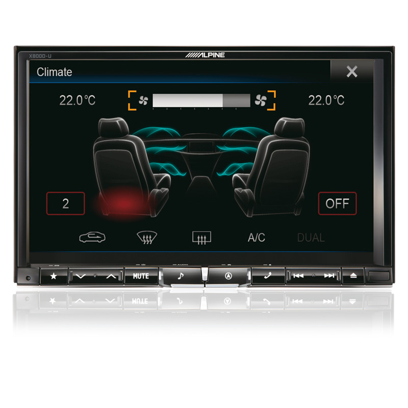 Alpine X800D-U ���� � ��������-�������� INCAR
