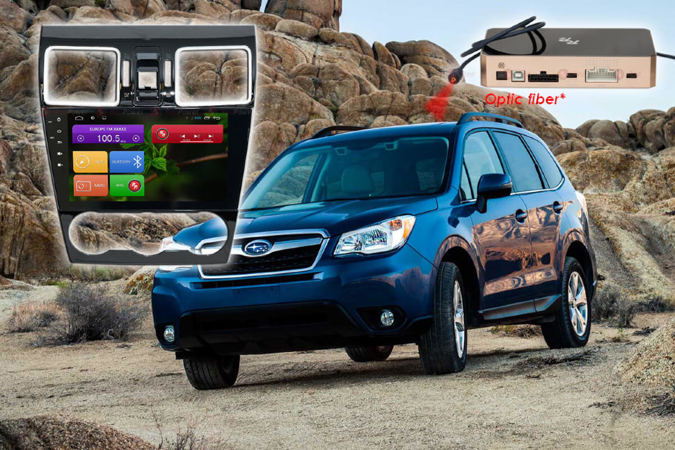 ������� ��������� Subaru Forester 15+ Android 6, WiFi, 4����, 9.0" (Redpower 31263 IPS) ���� � ��������-�������� INCAR