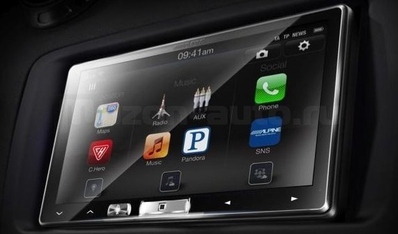Alpine iLX-700 ������������� 2DIN ���� � ��������-�������� INCAR