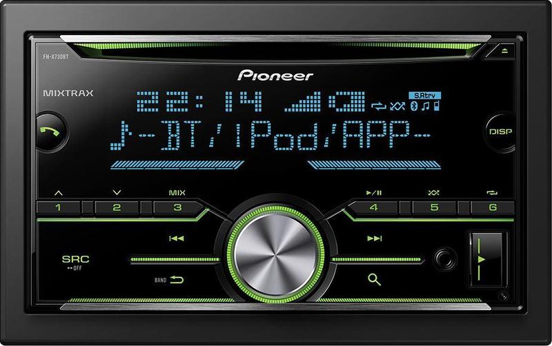 Pioneer FH-X730BT ���� � ��������-�������� INCAR