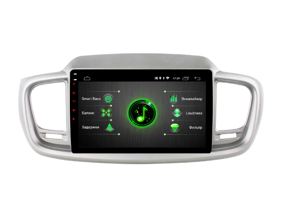������� ��������� INCAR DTA-1809 ��� Kia Sorento 17+ Android 9, WiFi, 4 ����, 9.0" ���� � ��������-�������� INCAR