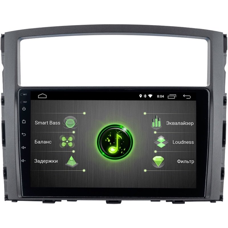 ������� ��������� INCAR DTA-6104 ��� MITSUBISHI PAJERO-4 (Android 9) ���� � ��������-�������� INCAR