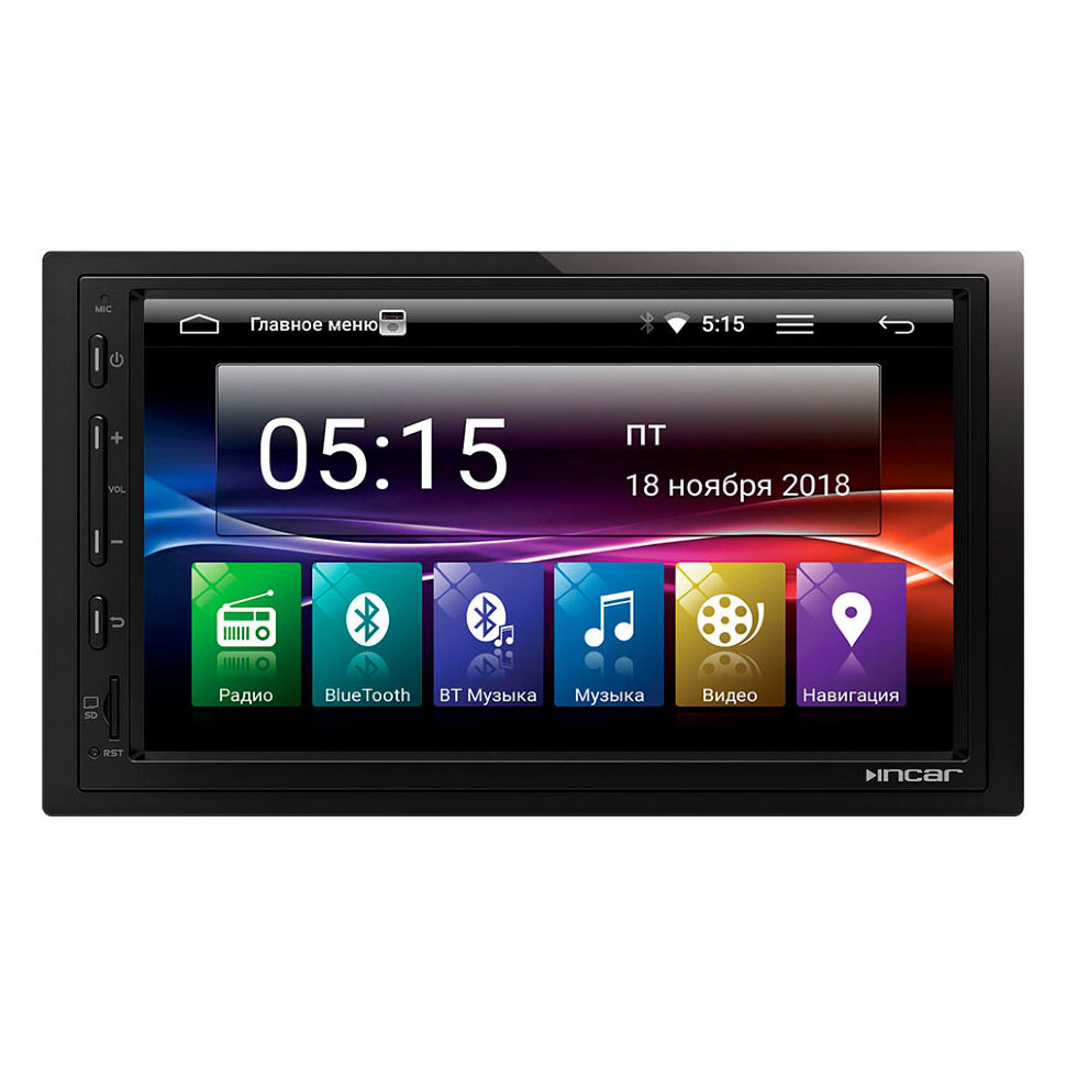 ������������� SsangYong Kyron 06-15, Actyon 05-10 Android 7.0, WiFi, 7.0",(Incar AHR-7480, ������������ ��������) ���� � ��������-�������� INCAR