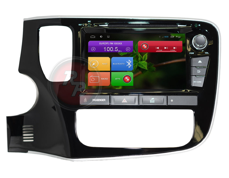 ������� ��������� Mitsubishi Outlander 12+ Android 6, WiFi, DVD, 4����, 8.0" (RedPower 31156 DVDIPS) ���� � ��������-�������� INCAR