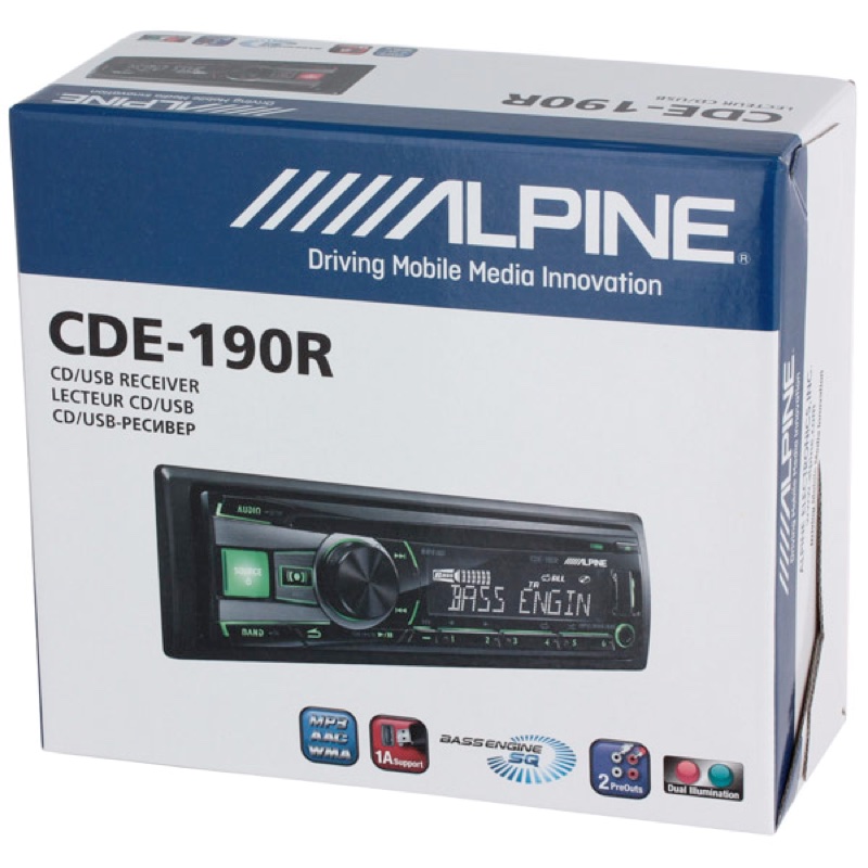 Alpine CDE-190R ���� � ��������-�������� INCAR