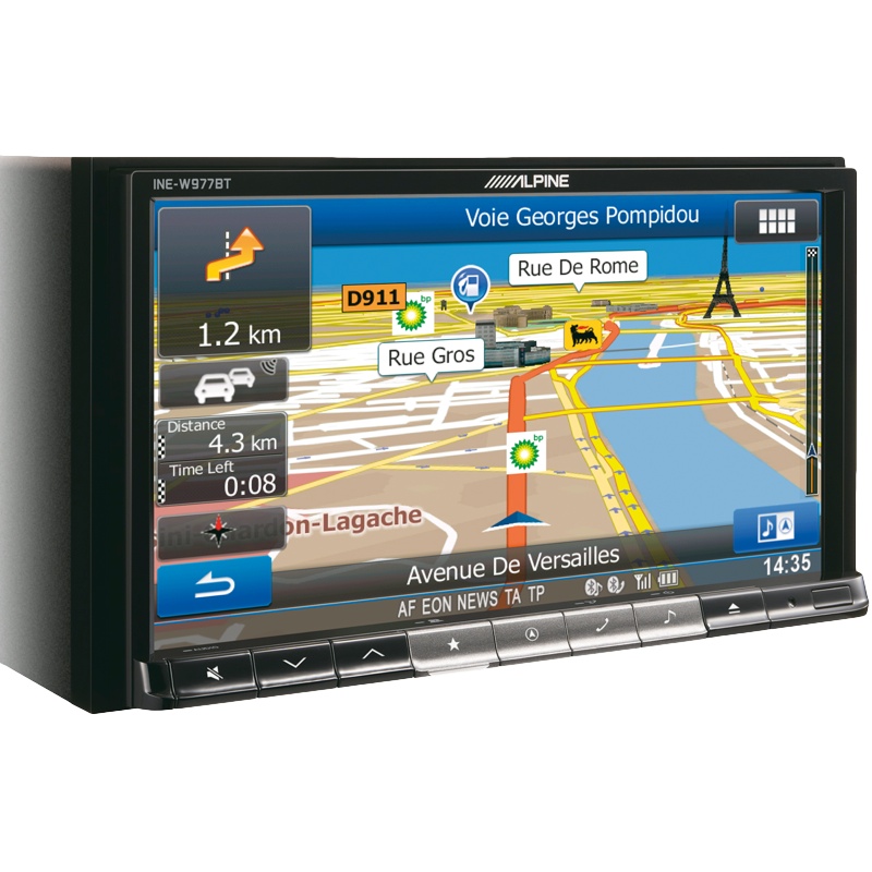 Alpine INE-W977BT ���� � ��������-�������� INCAR