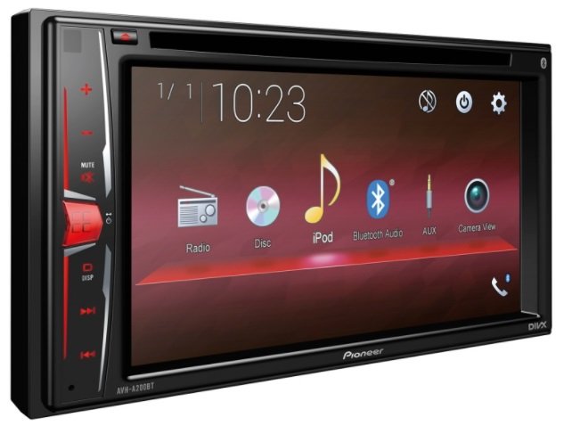 Pioneer AVH-A200BT ��������� ���� � ��������-�������� INCAR
