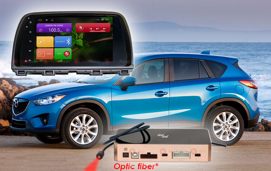 ������������ �������� Mazda CX-5 13-15 Android 6, WiFi, 4����, 10.0" (Redpower 31112 RIPS) ���� � ��������-�������� INCAR