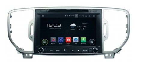 ������� ��������� Kia Sportage 16+ (Incar AHR-1885) ���� � ��������-�������� INCAR