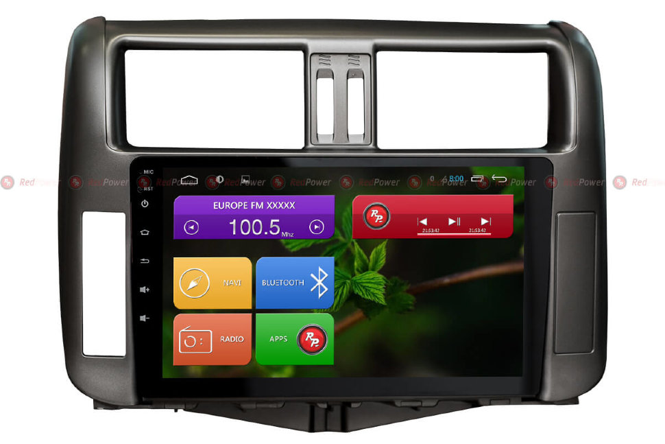 ������� ��������� Toyota Land Cruiser Prado 150 10-13 Android 6, WiFi, 4����, 9.0" (Redpower 31065 IPS) ���� � ��������-�������� INCAR