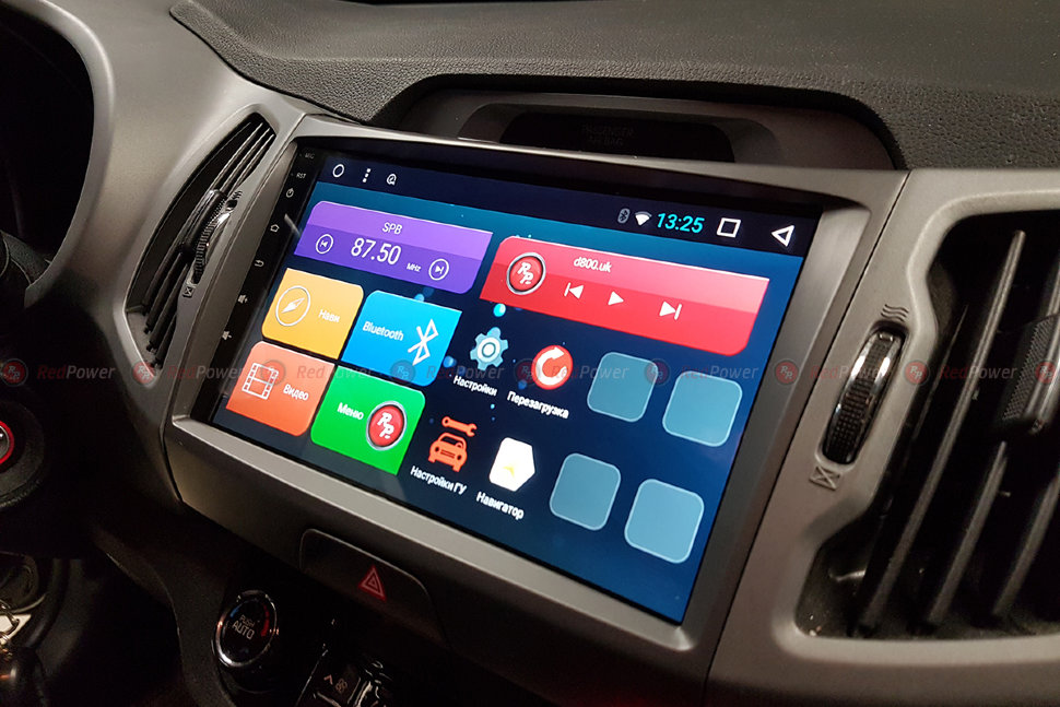 ������� ��������� Kia Sportage 10-16 Android 6, WiFi, 4����, 9.0" (Redpower 31074 RIPS) ���� � ��������-�������� INCAR