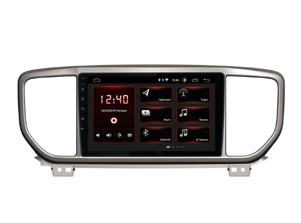 ������� ������������� INCAR XTA-1810 KIA Sportage 2018+, Android 8, ����� 9" ���� � ��������-�������� INCAR