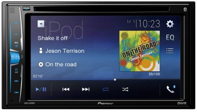 Pioneer AVH-A200BT ��������� ���� � ��������-�������� INCAR