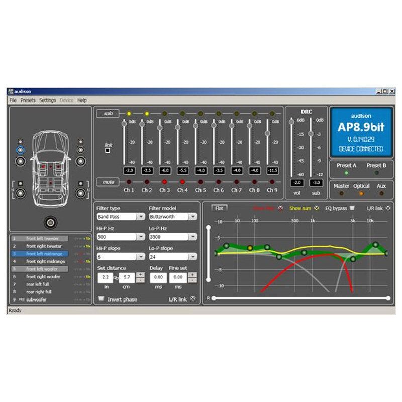 Audison Prima AP8.9 bit ���� � ��������-�������� INCAR