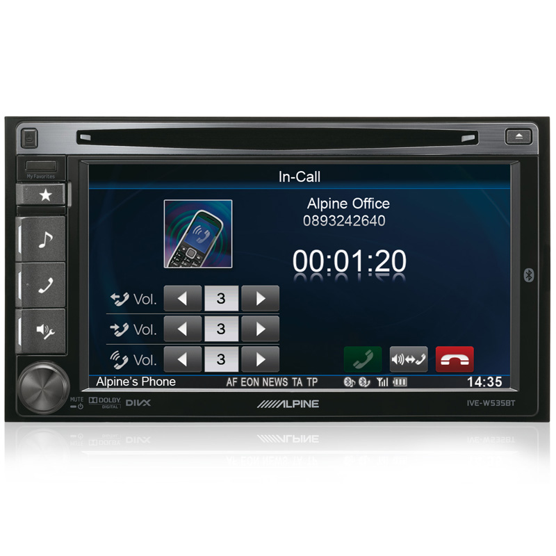 Alpine IVE-W535BT ���� � ��������-�������� INCAR