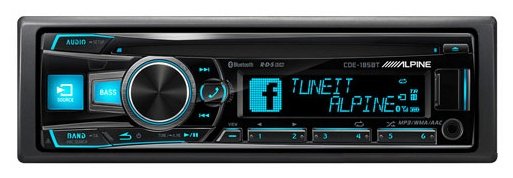 ������������� Alpine CDE-185BT ���� � ��������-�������� INCAR