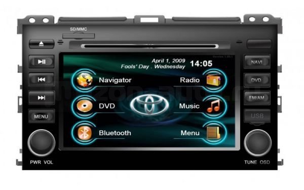 ������� ��������� TOYOTA Land Cruiser Prado 120 INTRO CHR-2272 ���� � ��������-�������� INCAR
