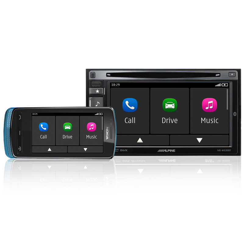 Alpine IVE-W535BT ���� � ��������-�������� INCAR