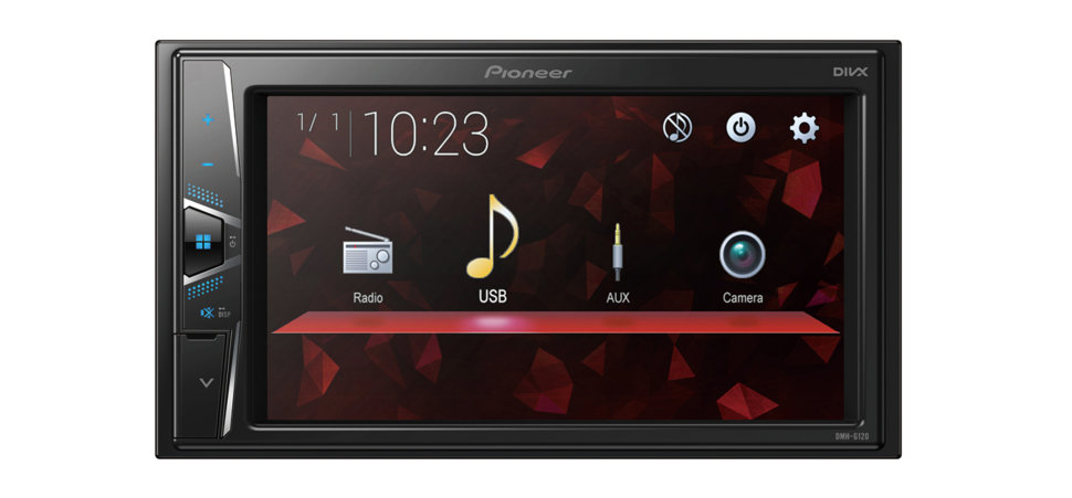 Pioneer DMH-G120 ������������� 2DIN ���� � ��������-�������� INCAR