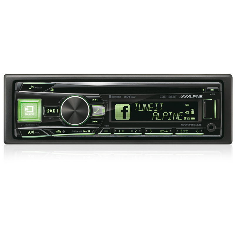 Alpine CDE-195BT ���� � ��������-�������� INCAR