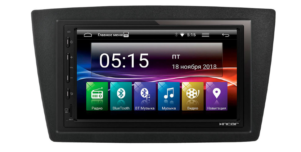 ������������� Lada Granta 15-18 Android 7.0 WiFi, 7" (Incar AHR-7480, ������������ ��������) ���� � ��������-�������� INCAR