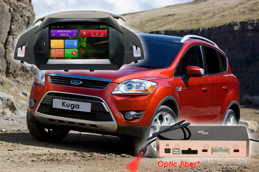 ������� ��������� Ford Kuga II 12+ Android 6, WiFi, DVD, 4����, 8.0" (Redpower 31151DVD) ���� � ��������-�������� INCAR