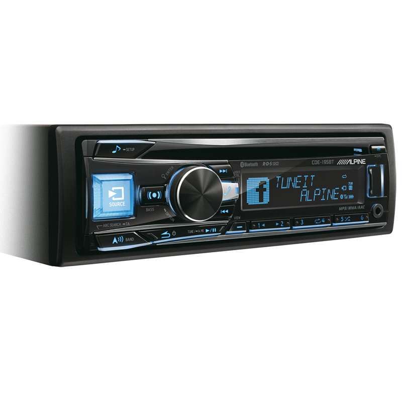 Alpine CDE-195BT ���� � ��������-�������� INCAR