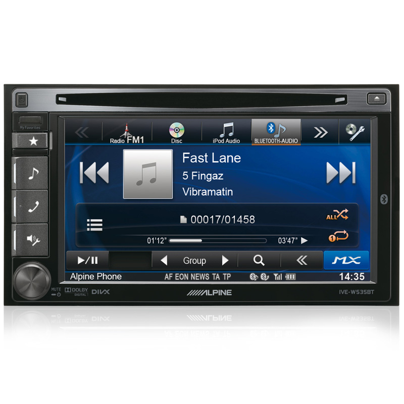 Alpine IVE-W535BT ���� � ��������-�������� INCAR