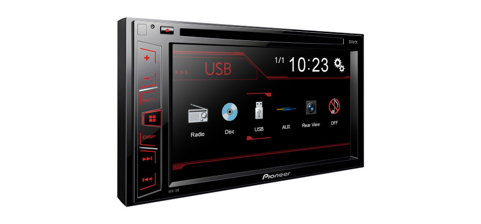 Pioneer AVH-190 ������������� ���� � ��������-�������� INCAR