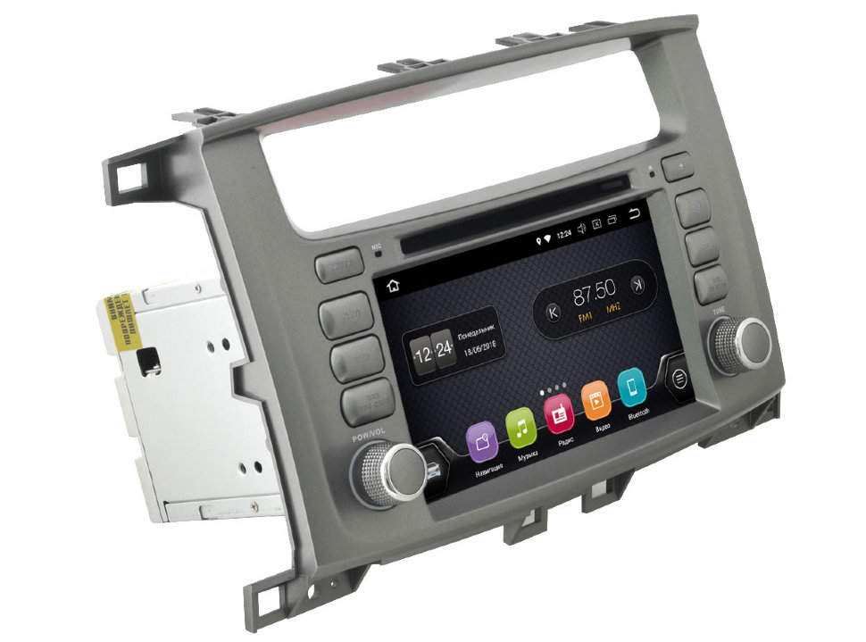 ������� ��������� INCAR TSA-2242 ��� Toyota LC 100 (Android 8.0) ���� � ��������-�������� INCAR