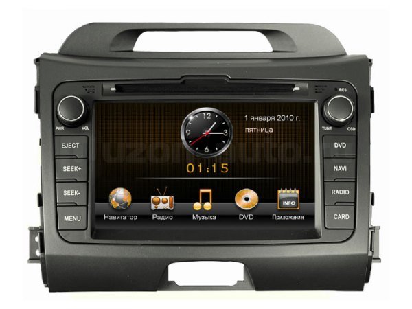 ������� ��������� KIA Sportage-3 10-16 (Intro CHR-1891 SP) ���� � ��������-�������� INCAR